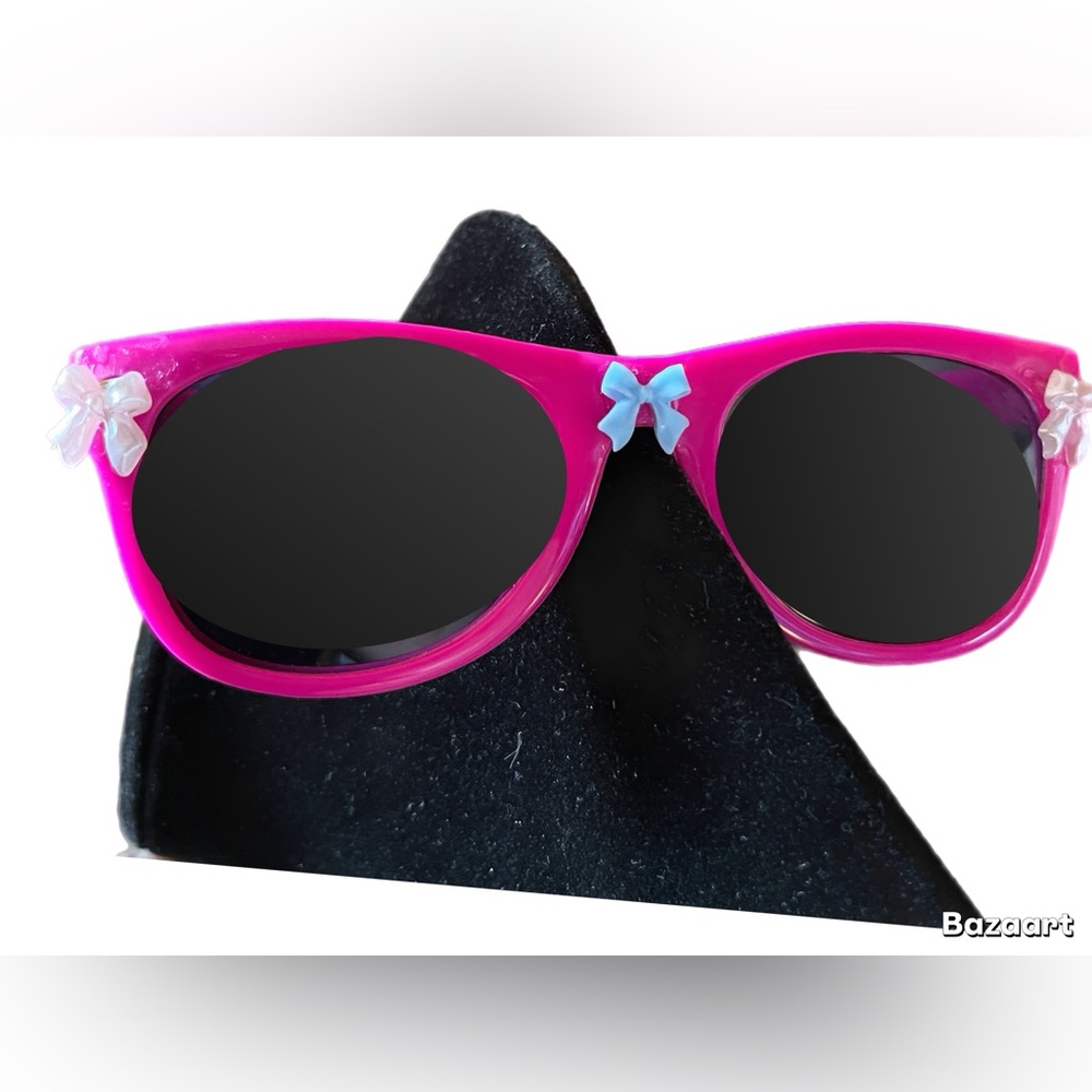 Pink Sunglasses for your lil One. Super Cute Kids Shades Handmade just for them. - Picture 5 of 9